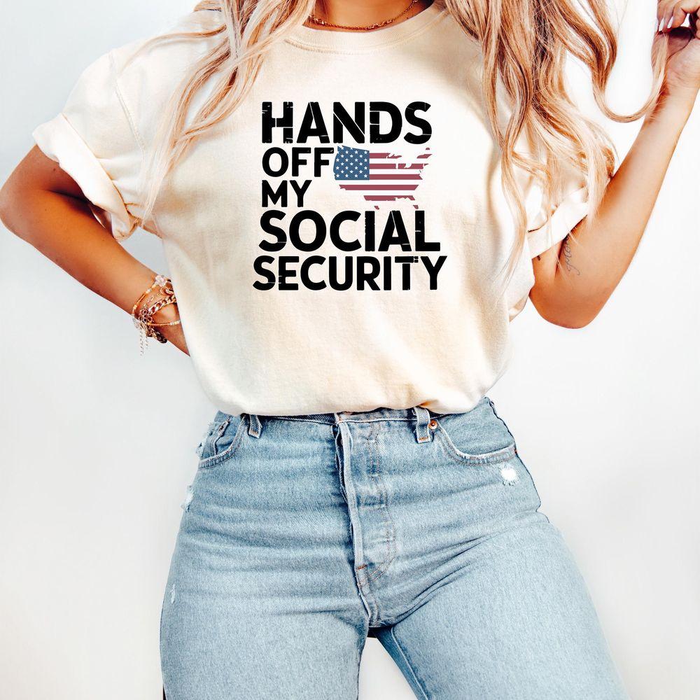 Hands Off 3 Anti Trump Elon Musk Tshirt